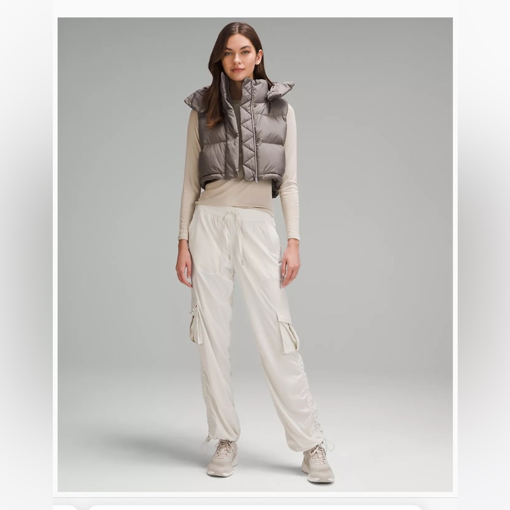 NWT Wunder Puff Super-Cropped Vest / Rover - Picture 2 of 10